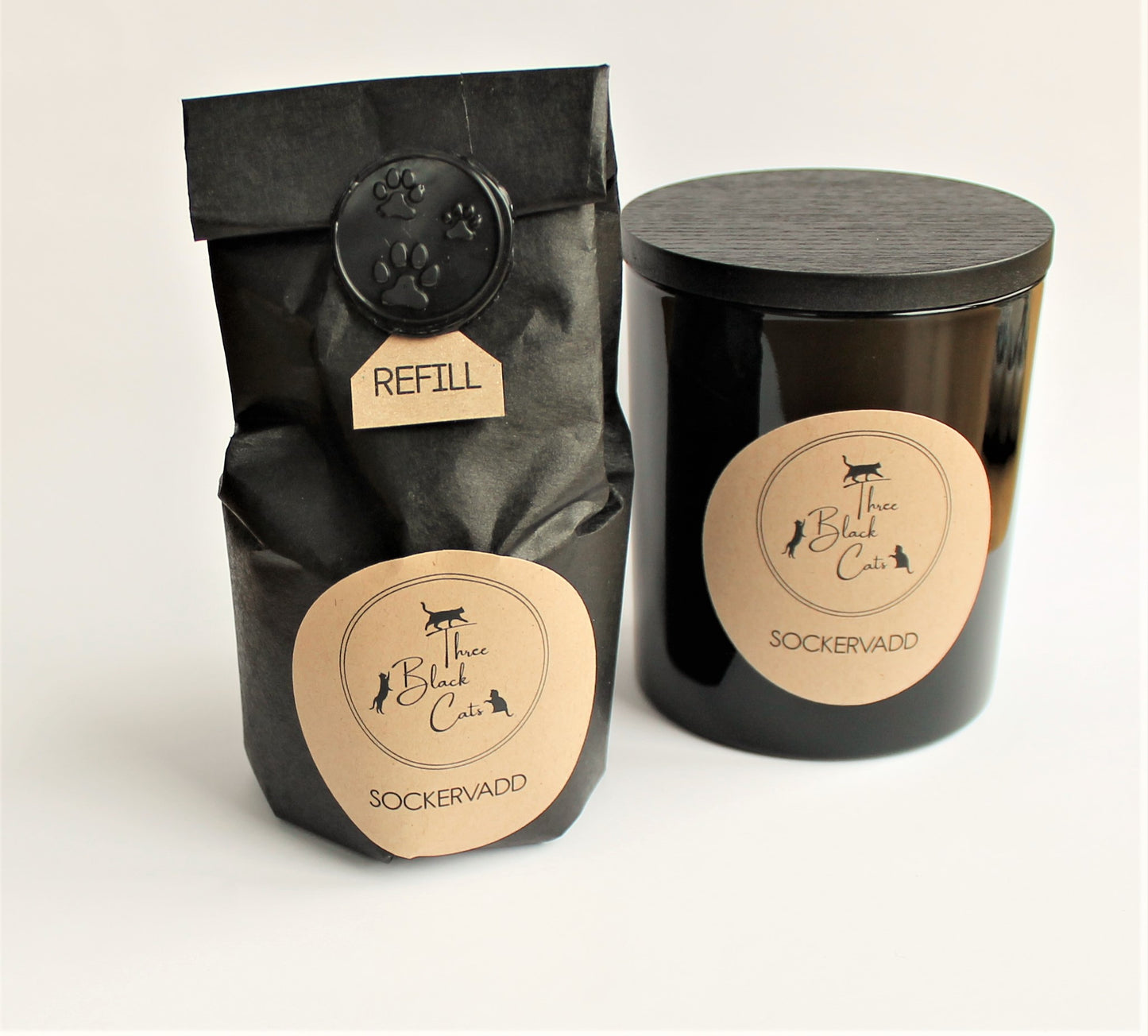 Ljusrefill - Sockervadd